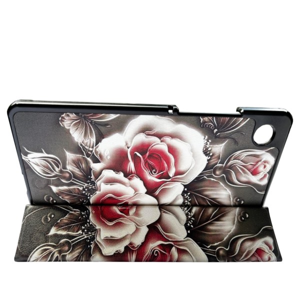 Фото - Чохол для планшету BeCover Smart Case for Samsung Galaxy Tab A9 SM-X115 8.7" Black Rose (711266)