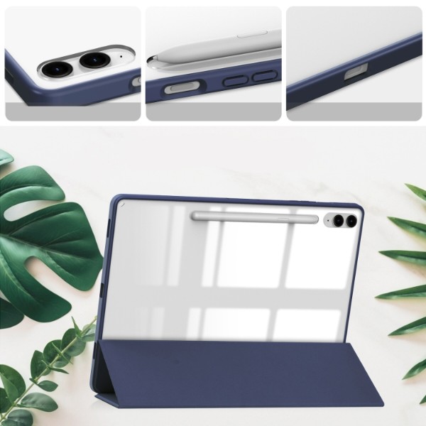Фото - Чохол для планшету BeCover Soft Edge for Samsung Galaxy Tab S10 Plus (SM-X820/SM-X826) 12.4" Deep Blue (712253)