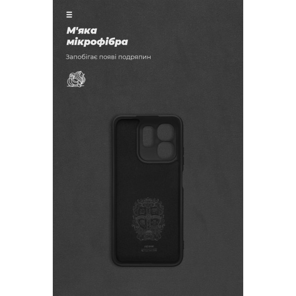 Фото - Чохол для смартфону Armorstandart ICON for Infinix Hot 50i / Smart 9 Camera cover Black (ARM80980)