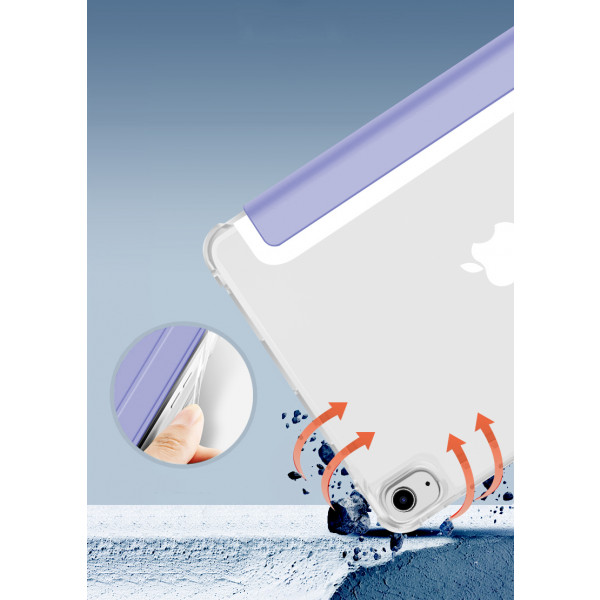 Фото - Чохол для планшету BeCover Soft Edge з кріпленням Apple Pencil for Apple iPad mini 6 2021 Purple (706809)