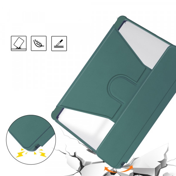 Фото - Чохол для планшету BeCover Rotatable for Samsung Galaxy Tab S10 Plus (SM-X820/SM-X826) 12.4" Dark Green (712266)