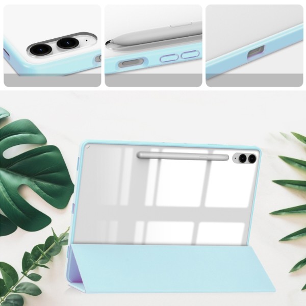 Фото - Чохол для планшету BeCover Soft Edge for Samsung Galaxy Tab S10 Plus (SM-X820/SM-X826) 12.4" Light Blue (712255)