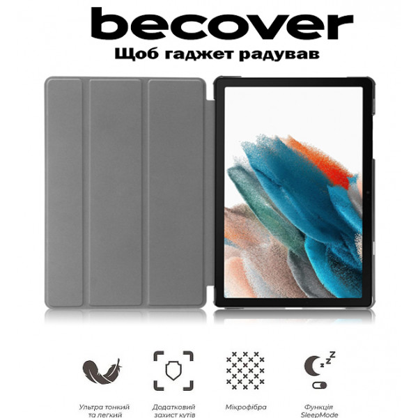 Фото - Чохол для планшету BeCover Smart Case for Samsung Galaxy Tab A9 SM-X115 8.7" Red Wine (709911)