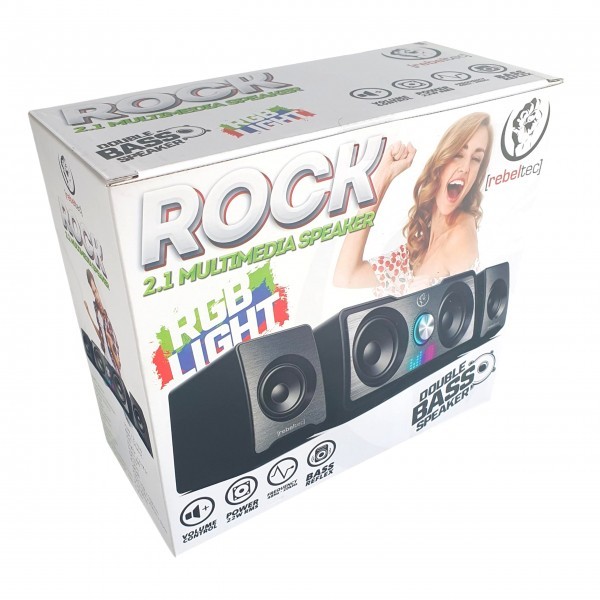 Фото - Компьютерная акустика 2.1 Rebeltec Rock 2.1