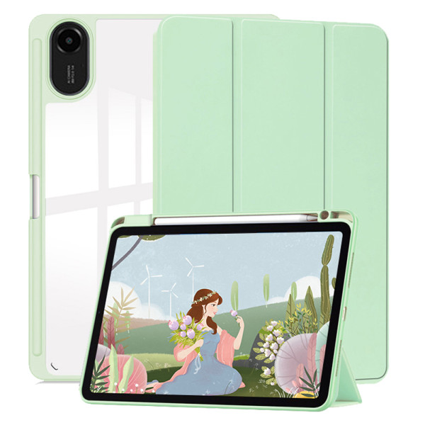 Фото - Чохол для планшета BeCover Soft Edge з кріпленням для стілусу for Xiaomi Redmi Pad 2 11.0" Green (713659)