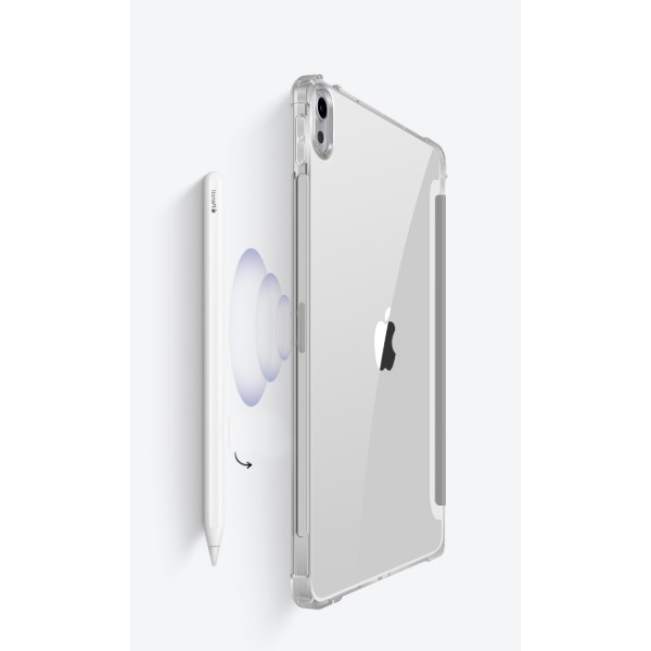 Фото - Чохол для планшету BeCover Soft Edge з кріпленням Apple Pencil for Apple iPad Air 4 10.9 2020/2021 Gray (706820)