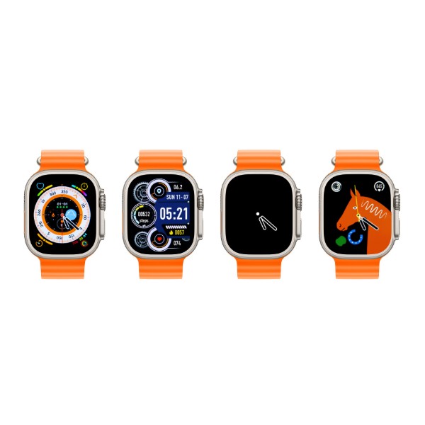 Фото - Смарт-годинник Aura X4 ProMax 53mm Orange (SWAX453O)