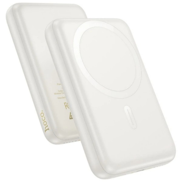 Фото - Батарея мобильная HOCO J141 Grace PD20W Magnetic 10000 mAh White (714985)