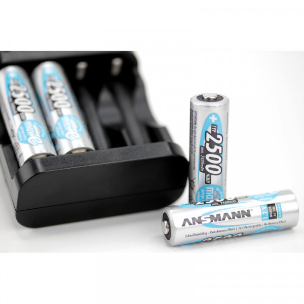 Фото - Акумулятор тип AA Ansmann AA 4 X 2500 mAh NiMH 1.2V maxE PREMIUM (5035442)