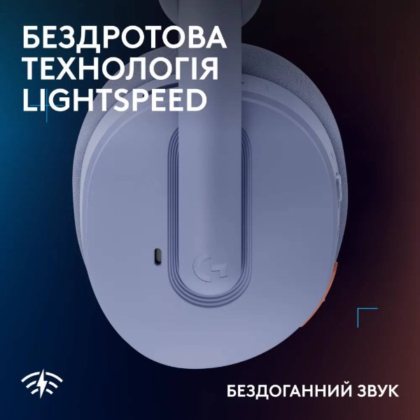 Фото - Гарнитура беспроводная игровая Logitech G325 LightSpeed Lilac (981-001538)