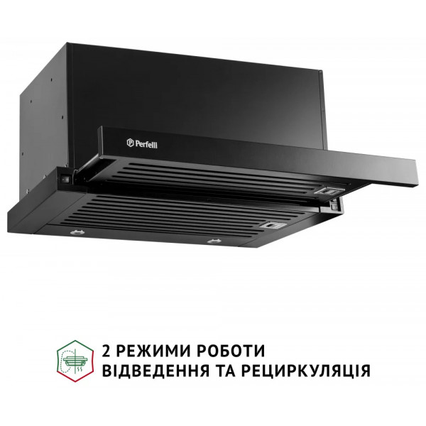 Фото - Вытяжка встраиваемая Perfelli ISEO 6PMF NERO