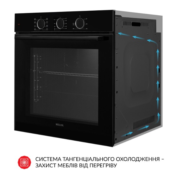 Фото - Духовой шкаф Weilor FPO6F8BK