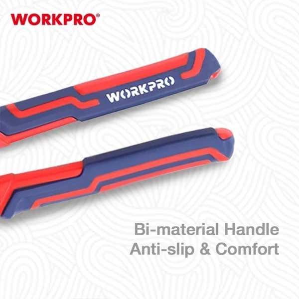 Фото - Клещи WORKPRO 250 мм CR-Ni PRO (WP231111)