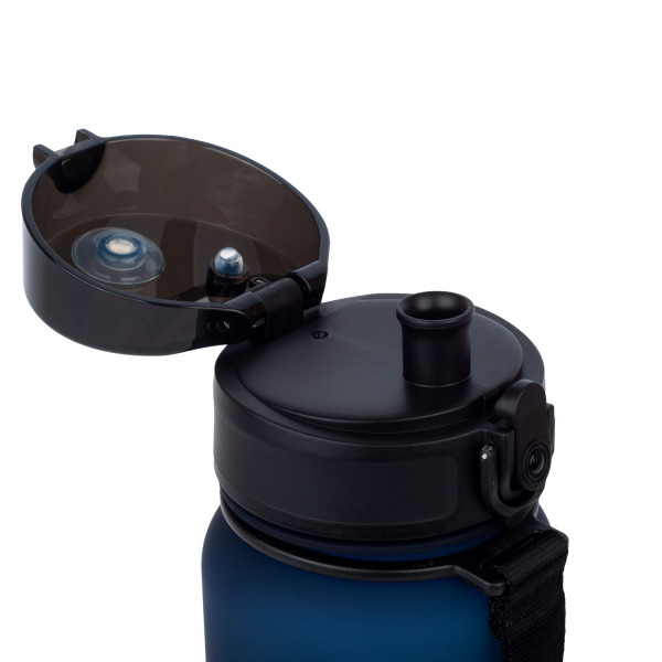 Фото - Пляшка для води UZspace 3053 Frosted 800 мл синя