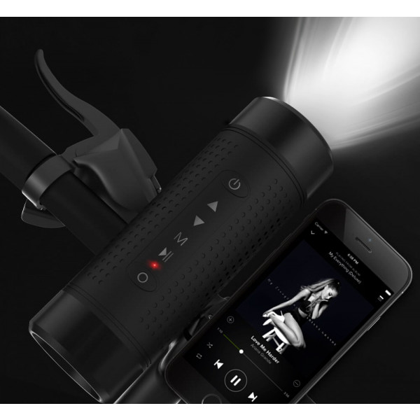 Фото - Портативна акустика Jakcom OS2 bicycle headlamp & power bank 5200 mAh Black (jkmkpbos2b)