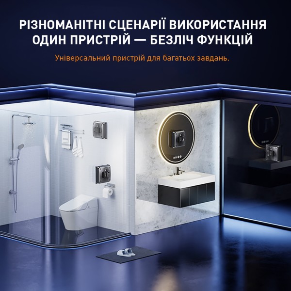 Фото - Пилосос віконний Dyxon MEGAWASHER 4000i AI PRO Black (DXN-MGWR-4000iAI-BK)
