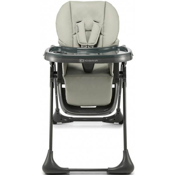 Фото - Стільчик для годування класичний Kinderkraft Tummie Grey (KHTUMM00GRY0000)