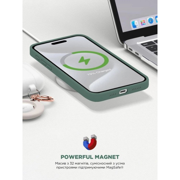 Фото - Чохол для смартфону Armorstandart ICON2 MagSafe for Apple iPhone 15 Pro Cypress (ARM72745)