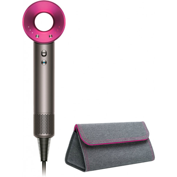 Фото - Фен Dyson HD01 Supersonic HD01 Supersonic фуксія в м'якій сумці