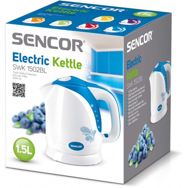 Фото - Чайник электрический Sencor SWK1502BL