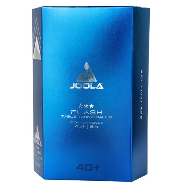 Фото - Набор мячей для настольного тенниса Joola Flash 40+ White 6 шт. (40041)