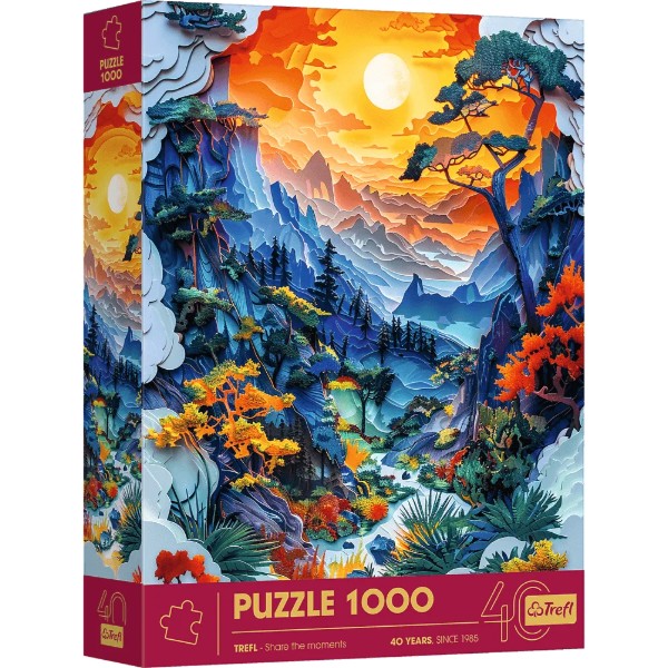 Фото - Пазлы (8+) Trefl "1000" Jubileusz Долина (00458)