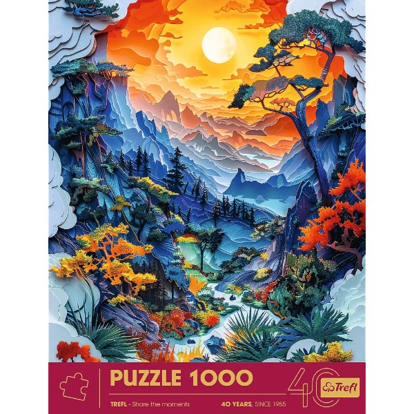 Фото - Пазлы (8+) Trefl "1000" Jubileusz Долина (00458)