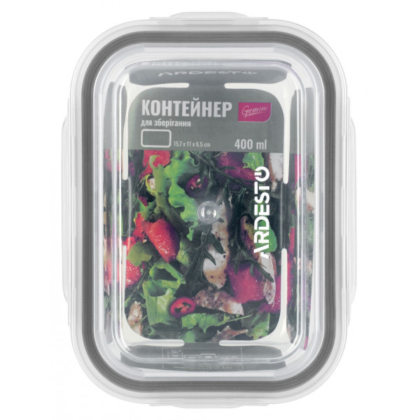 Фото - Ємність для зберігання Ardesto Gemini 400 мл (AR1240RC)
