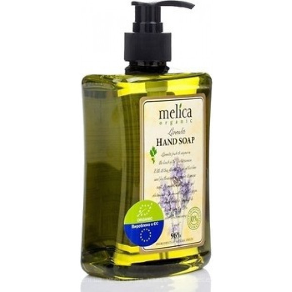Фото - Рідке мило для рук Melica Organic Лаванда (4770416340682)