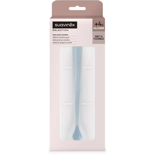 Фото - Ложка детская Suavinex Colour Essence голубая (401529)