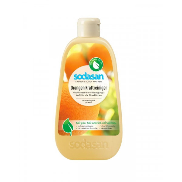 Фото - Средство для мытья в ванной комнате Sodasan Orange антижир 500 мл (4019886001403)