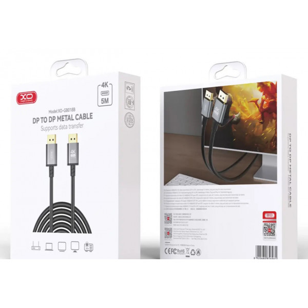 Фото - Кабель XO DisplayPort - DisplayPort (GB018B-DP.tranish)