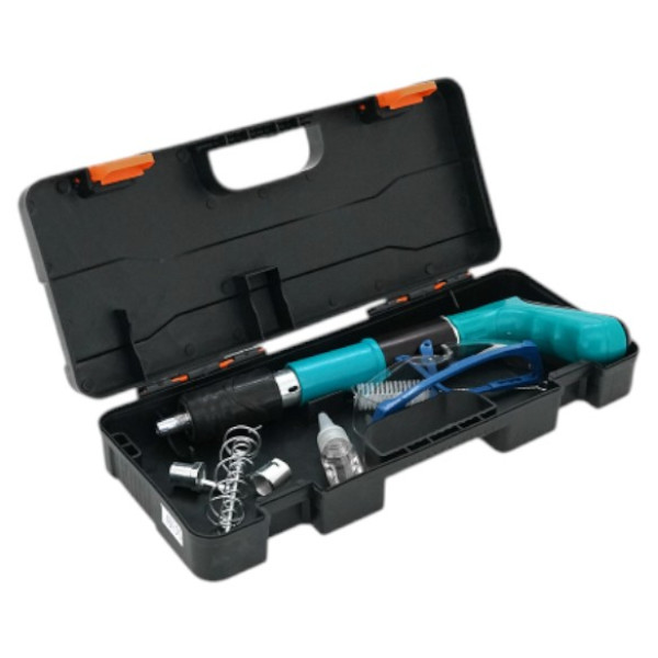 Фото - Пістолет монтажний Voltronic YT40291 для цвяхів діаметром 7,3мм, захисні окуляри, Green