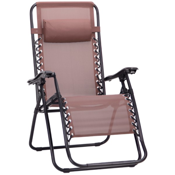 Фото - Шезлонг AMF Релакс С3029 Black/Brown
