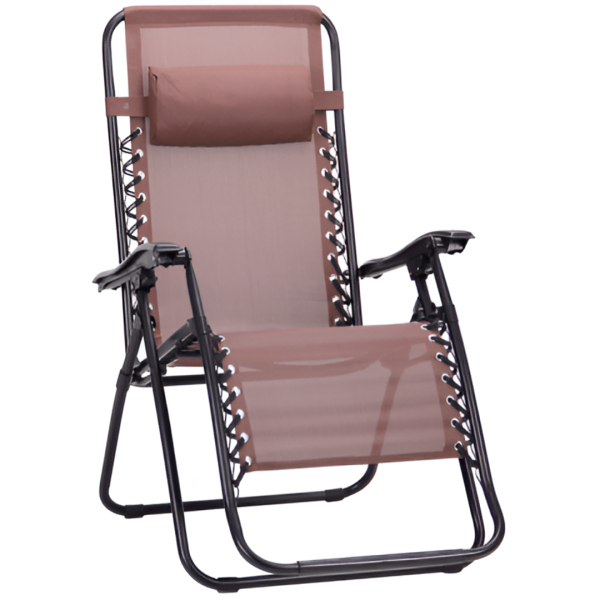 Фото - Шезлонг AMF Релакс С3029 Black/Brown