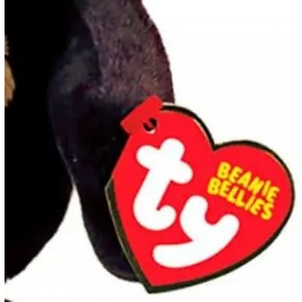 Фото - Мягкая игрушка животное TY BEANIE BELLIES 40700 Черный пес "DOG" (40700)