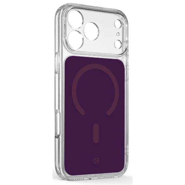 Фото - Чехол для смартфона Armorstandart Clear Hybrid MagCase for Apple iPhone 18 Pro Max / 17 Pro Max Dark Cherry (ARM91791)