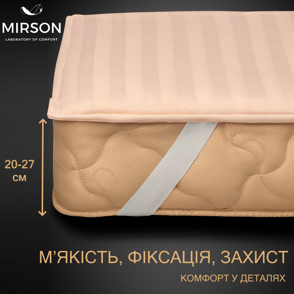 Фото - Наматрацник дитячий MirSon Carmela Eco 405 70х130 см (2200000068934)