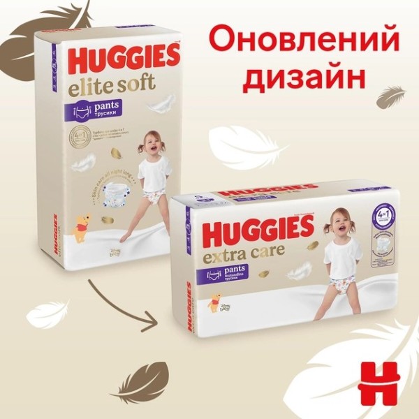 Фото - Одноразовые подгузники-трусики Huggies Extra Care Размер 6 (15-25кг), 60 шт. (5029053582429)