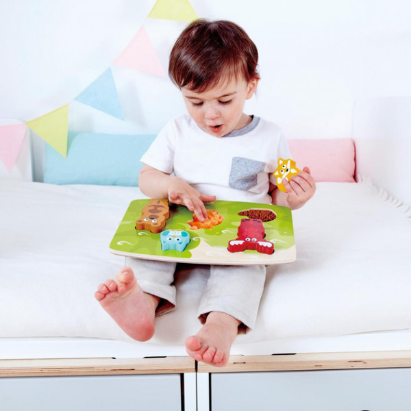 Фото - Сортер Hape Лесные зверьки (E1621)