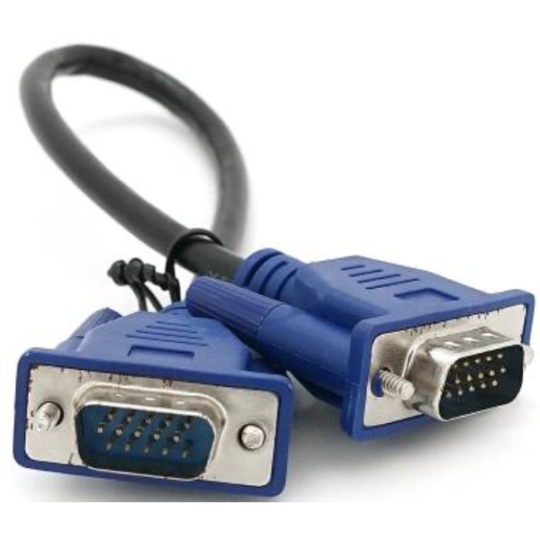 Фото - Кабель Merlion VGA 3+2 1.5m Black/blue (YT-VGA(M)/(M)3+2-0.3m)