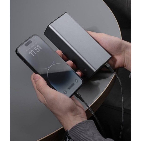 Фото - Батарея мобільна Proove Metalskin 65W 30000mAh Gray (PBM365210004)