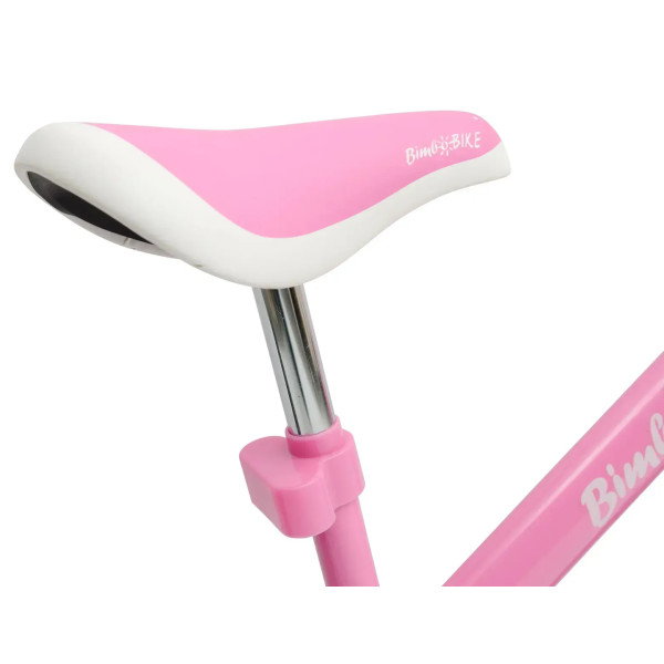 Фото - Біговел Bimbo Bike 12'' рожево/ білий (75901-IS)