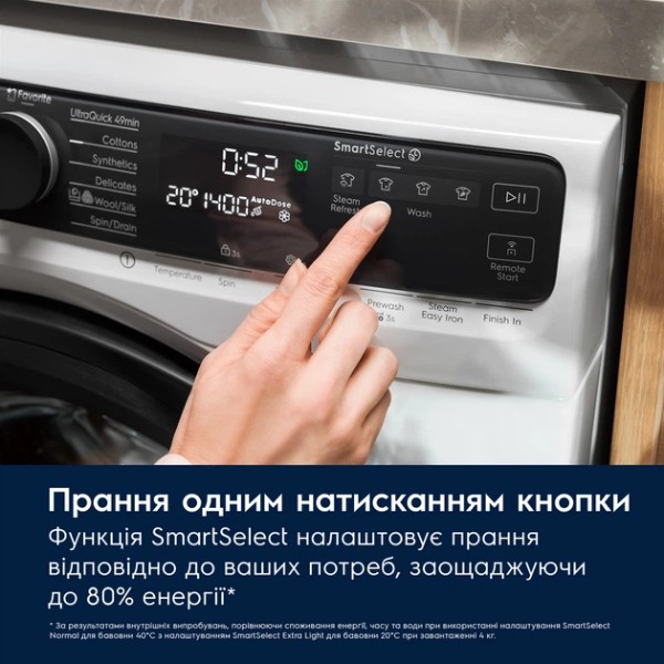 Фото - Комплект техніки Electrolux Пральна машина з фронтальним завантаженням + Сушильна машина Electrolux EW8F5492SQU + EW8D595MUC