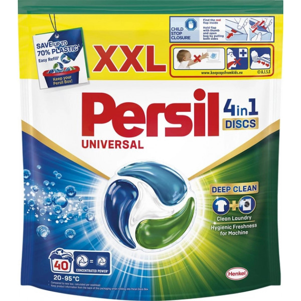 Фото - Капсули для прання Persil Диски 40 цикла (9000101801255) Фото - Капсули для прання Persil Диски 40 цикла (9000101801255)
