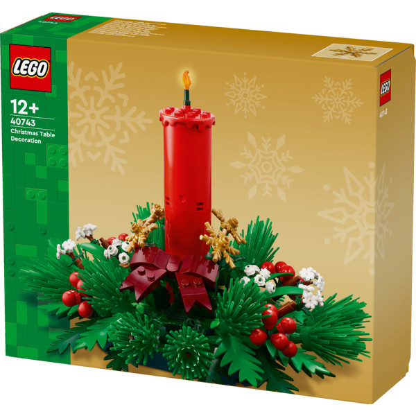 Фото - Конструктор LEGO Iconic Декор для різдвяного столу (40743)