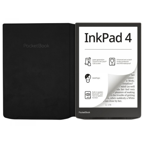 Фото - Чехол для электронной книги PocketBook 743 Flip Cover Black (HN-FP-PU-743G-RB-WW)