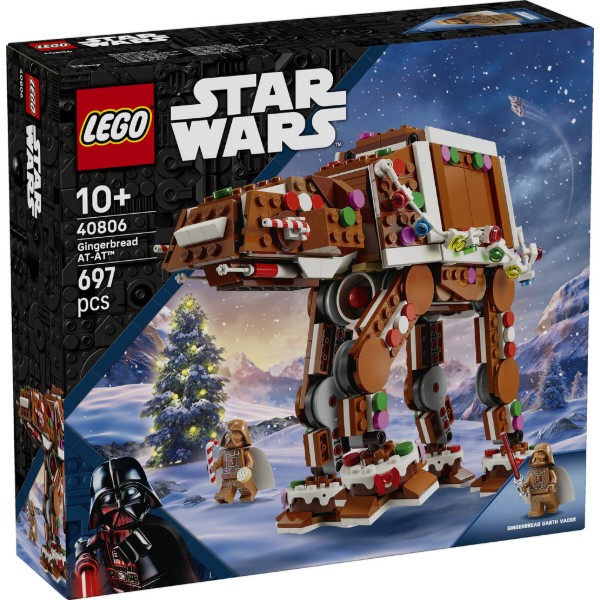 Фото - Конструктор LEGO Star Wars™ Пряничный шагоход AT-AT™ (40806)