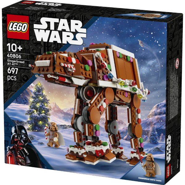 Фото - Конструктор LEGO Star Wars™ Пряничный шагоход AT-AT™ (40806)