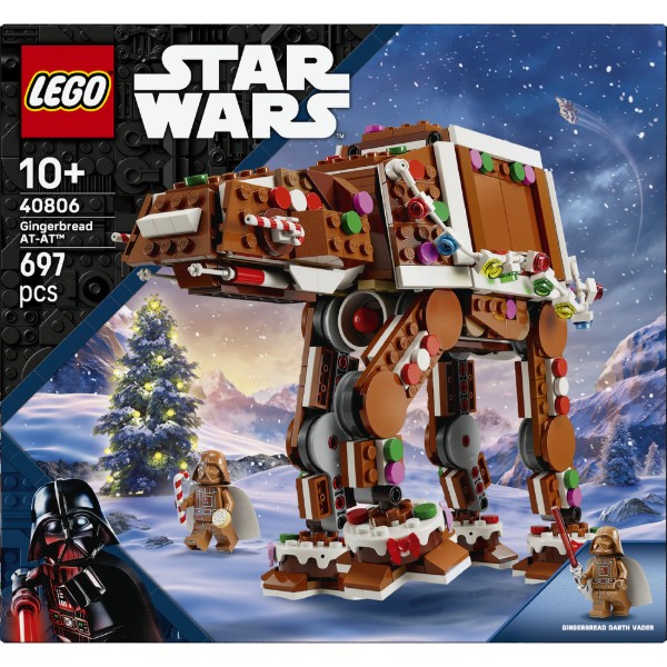 Фото - Конструктор LEGO Star Wars™ Пряничный шагоход AT-AT™ (40806)